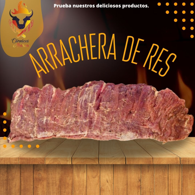 ARRACHERA DE RES ANGUS PREMIUM / Precio: $250.00